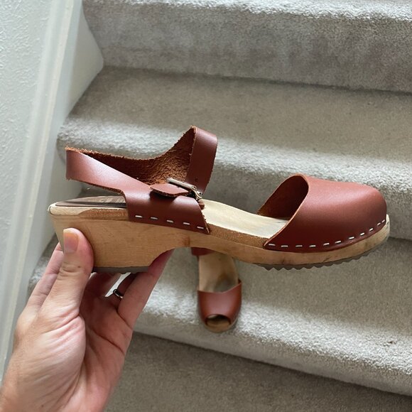 ANJA clog with peep-toe front - Picture 2 of 9